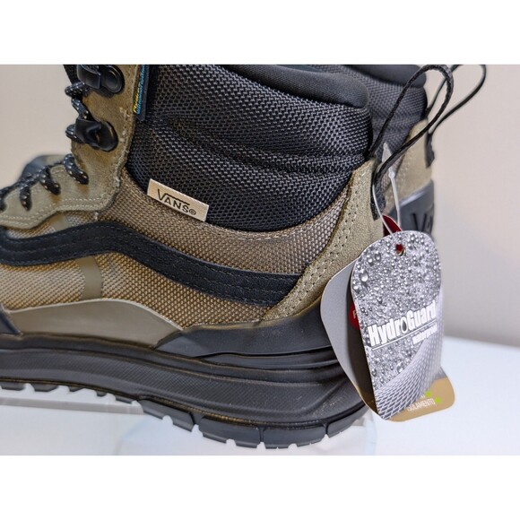 VANS UltraRange EXO Hi MTE-2 Shoe Dark Olive Green Waterproof Hiking Boots Sz 9 - Picture 6 of 11